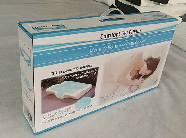 color box for pillow