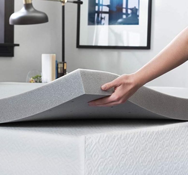 Charcoal Infused Memory Foam Topper